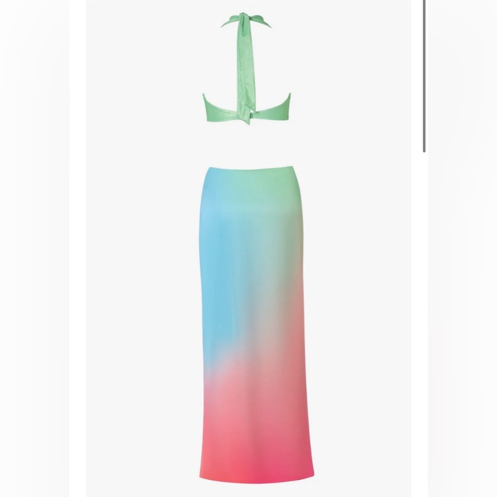 Baobab Raffia Dress Gradient - Picture 3 of 7